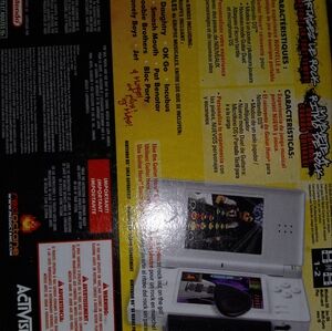 NINTENDO DS GAME GUITAR HERO LIKE NEW VINTAGE